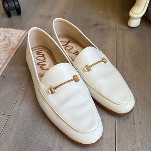 Sam Edelman White Loafers - 7.5